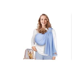 Senior Budday Pet Sling Blue Adjustable Small Dogs Cats Cotton Bamboo Soft NWOT